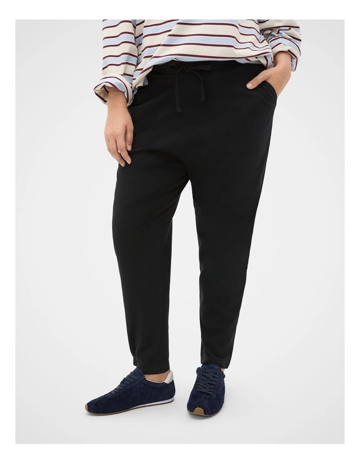 Core Jersey Trackpant in Black image 1