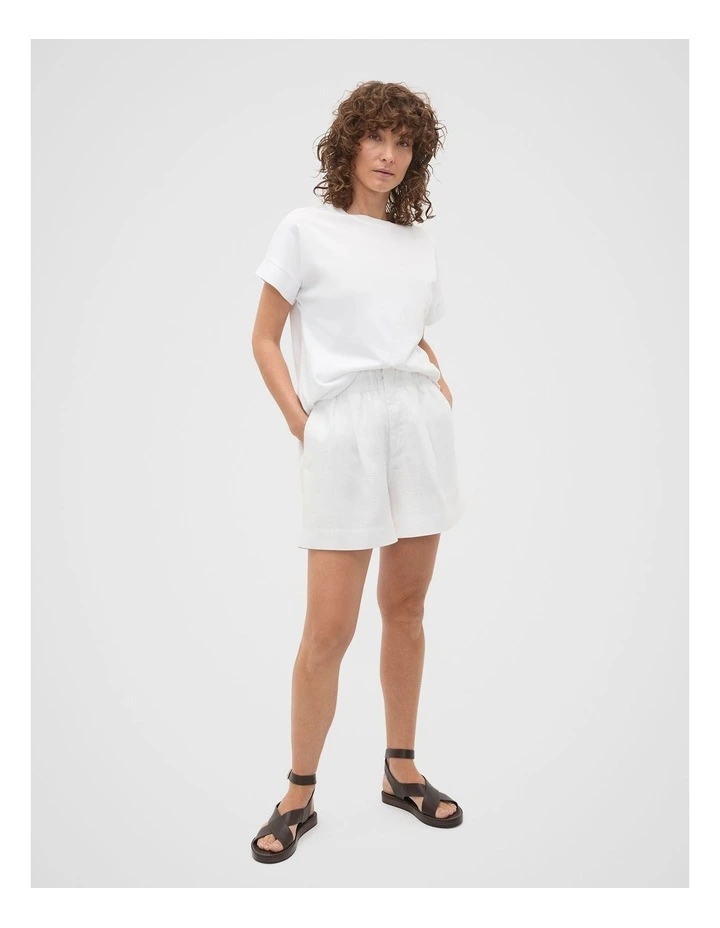 Core Longline Tee in Whisper White image 3