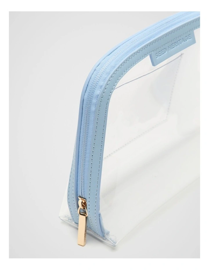 Travel Pouch in Frost Blue image 2