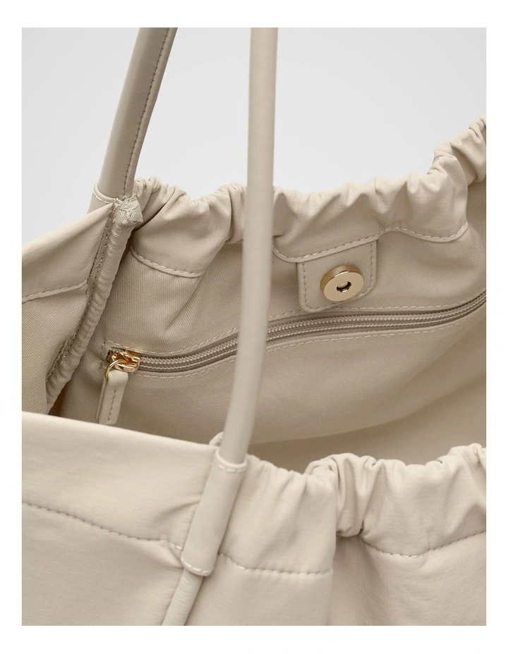 Seed Essential Logo Tote in Cool Sand image 6