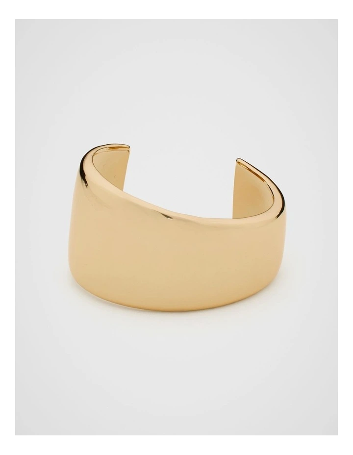 Angular Cuff in Gold image 1