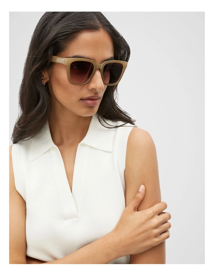 Daniella D Frame Sunglasses in Rosemary image 2