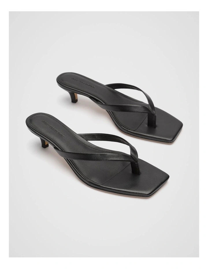 Della Dress Sandal in Black image 3