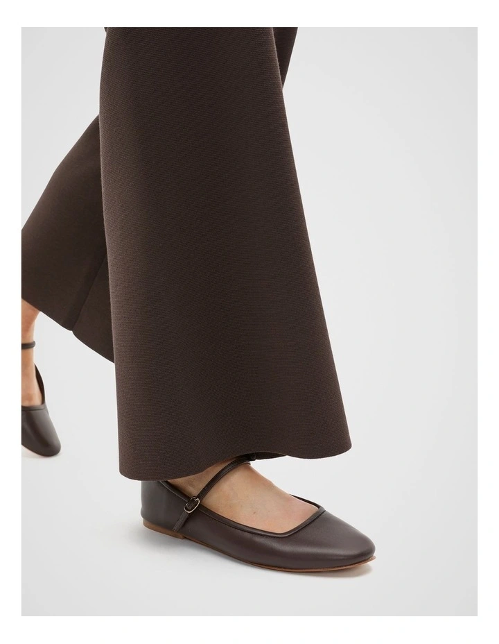 Kai Ballet Flat in Dark Espresso image 2