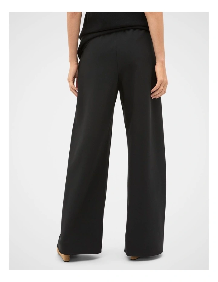 Easy Wide Leg Pant in Black image 2