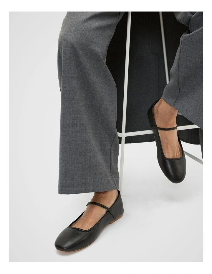 Kai Ballet Flat in Black image 2