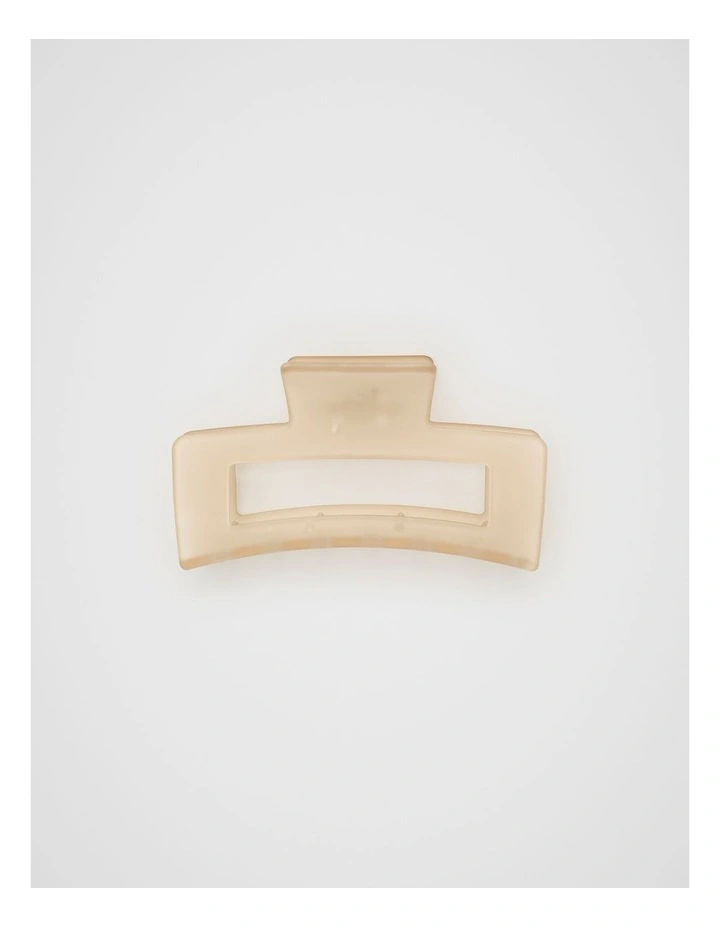 Rectangle Hair Claw in Rye image 1