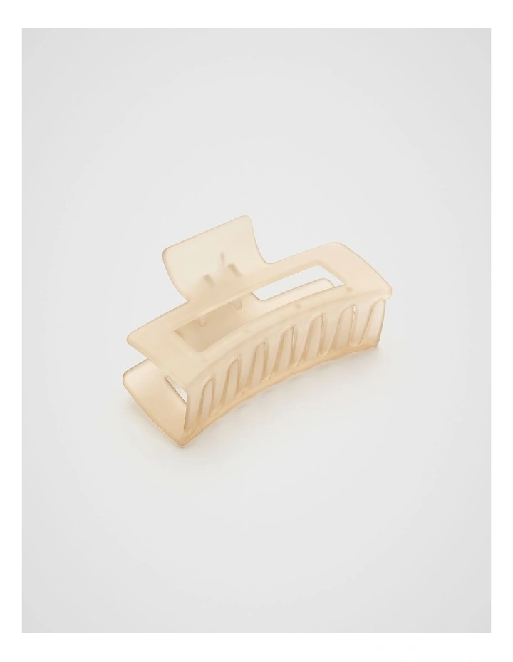 Rectangle Hair Claw in Rye image 2
