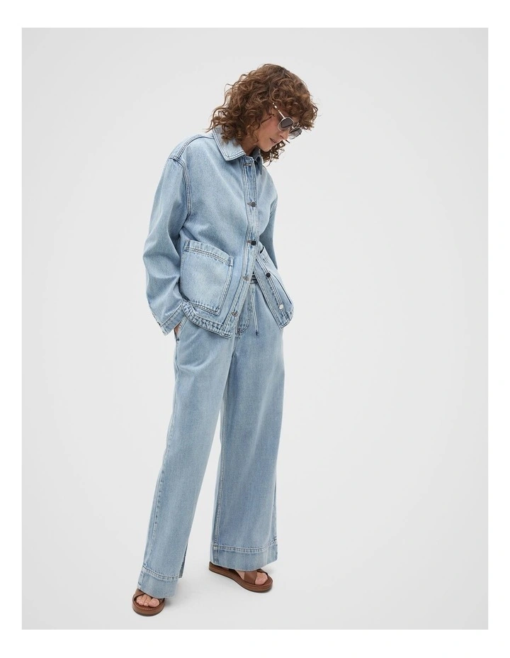 Denim Jacket in Blue image 6