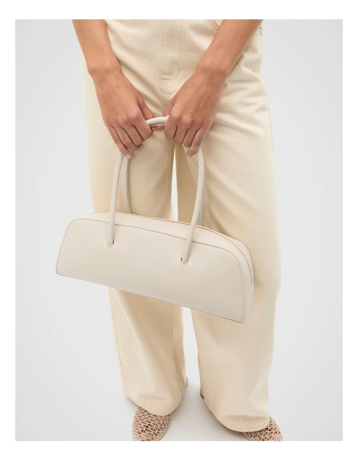 Structured Shoulder Bag in Tofu image 2