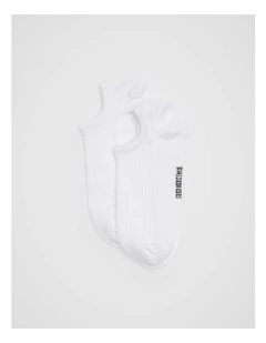 Core Sneaker Sock in White