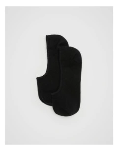 Core No Show Sock in Black