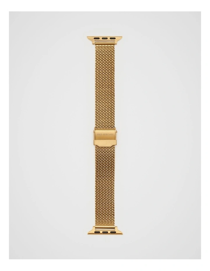 Smart Watch Band Mesh in Gold image 2