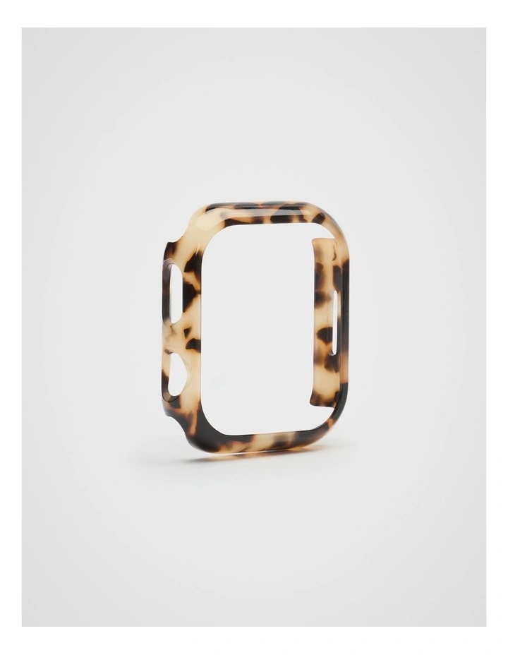 Resin Smart Watch Frame in Milk Tort image 1