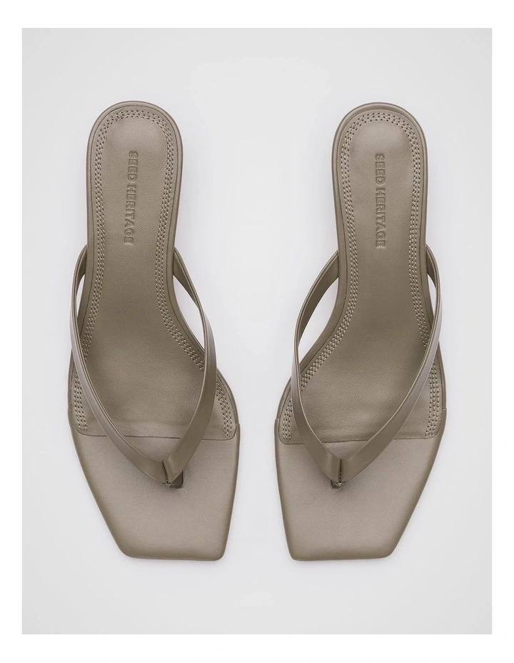 Della Dress Sandal in Olive Leaf image 4