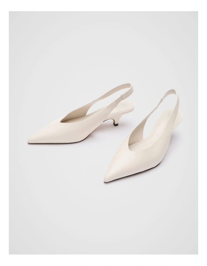 Alani Slingback Heel in Tofu image 3