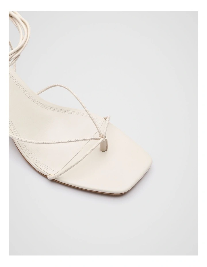 Stevie Lace Up Heel in Tofu image 3