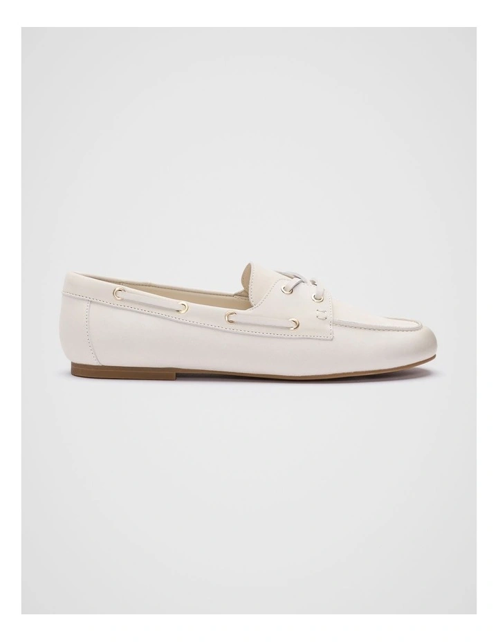 Rosa Boat Shoes in Tofu image 1