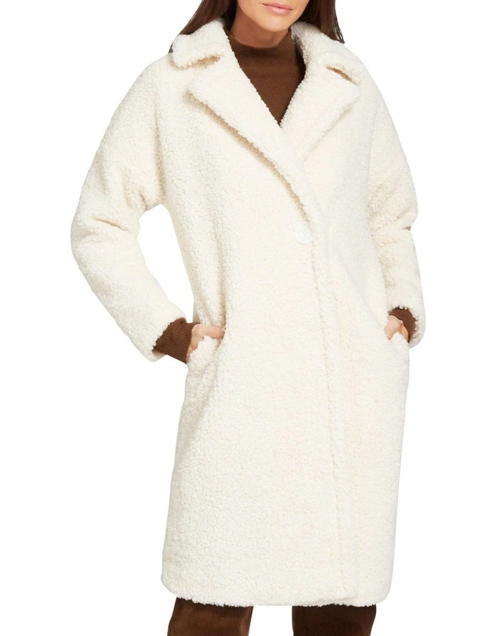 Myer teddy coat Clearance