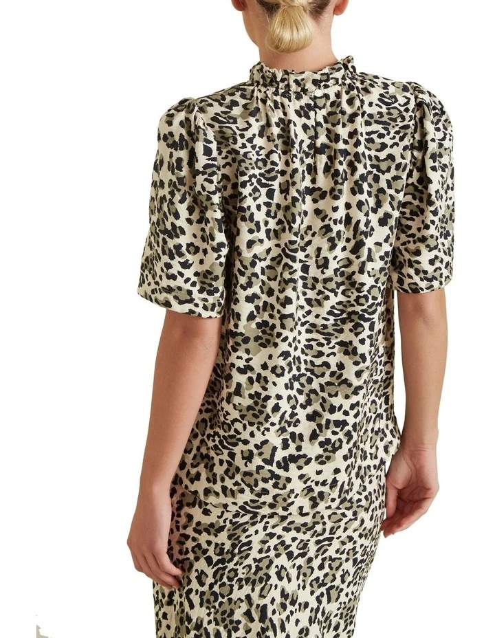 Animal Print Blouse image 3