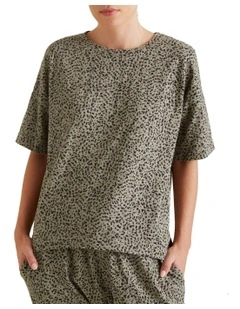 Animal Slub Tee