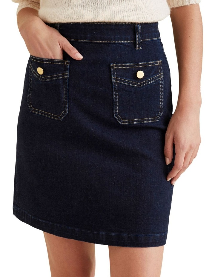 myer denim skirt