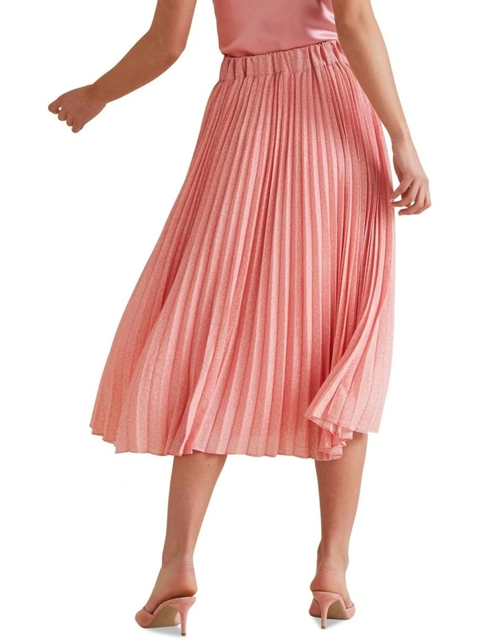 Midi Length Pleat Skirt image 3
