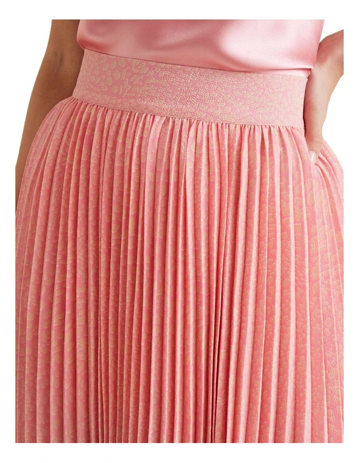 Midi Length Pleat Skirt image 4