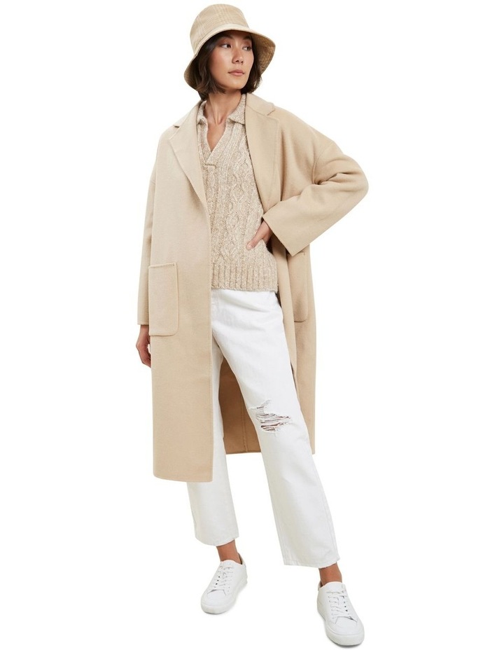 Wool boyfriend coat clearance