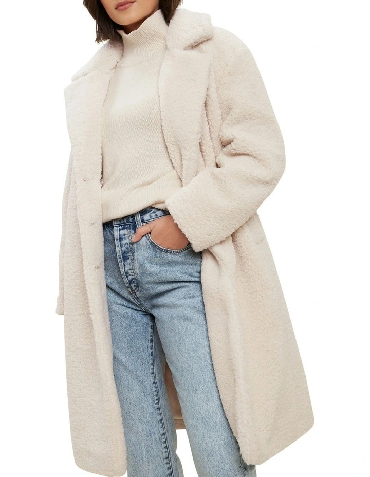 Myer teddy coat Clearance