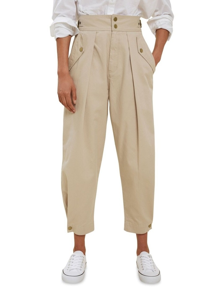 Buckle High Waist Pant