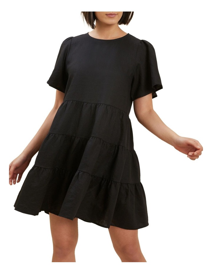 Core Linen Tiered Dress