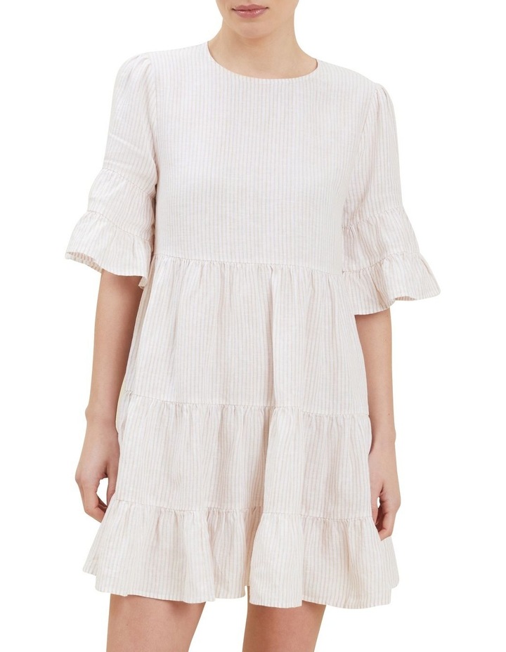 Linen Stripe Dress