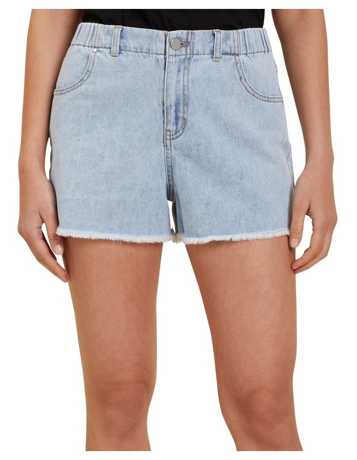Elastic Waist Denim Shorts | Shop 