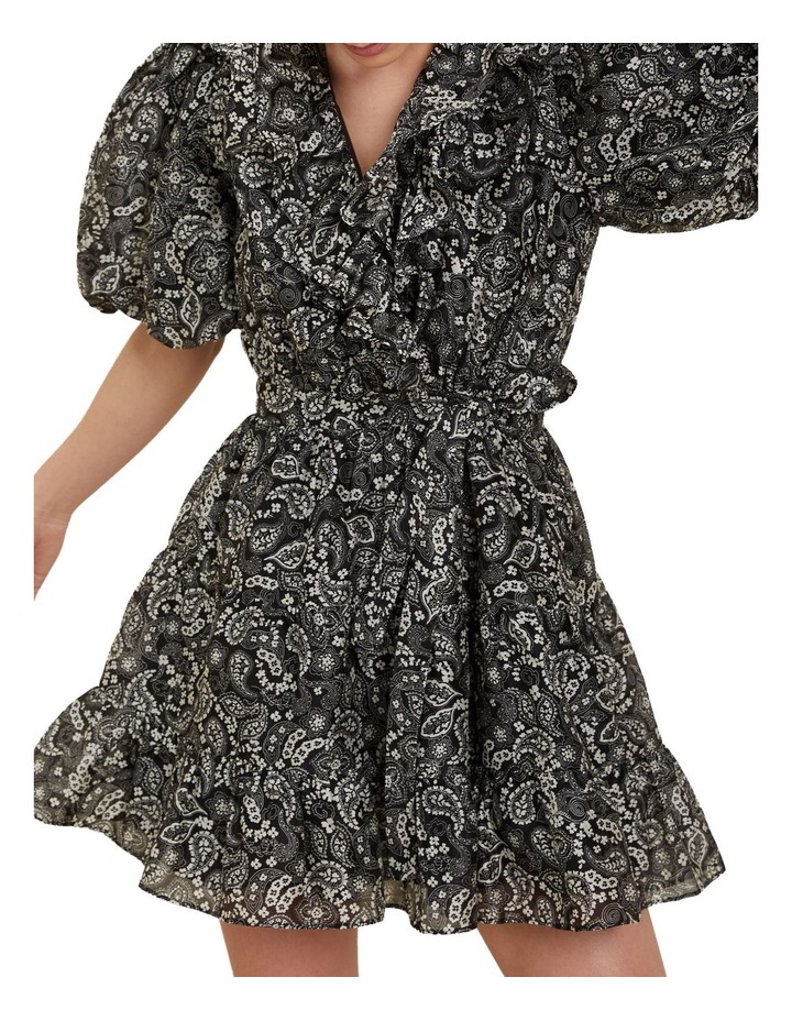 Silk Blend Mini Dress