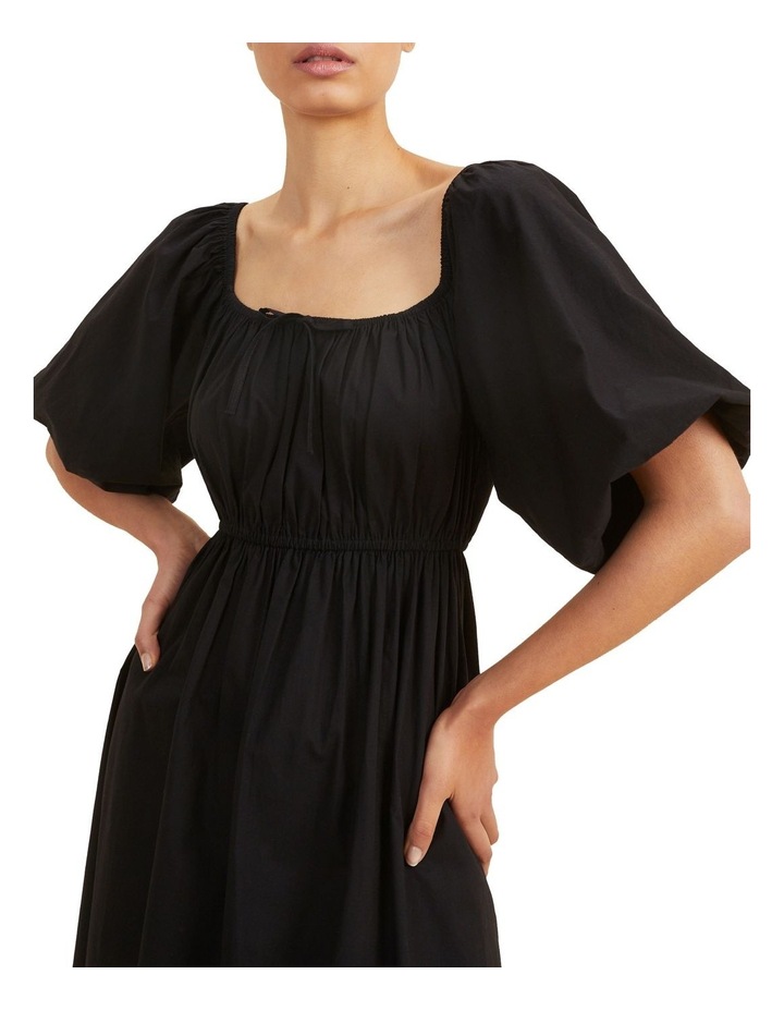 Gathered Bodice Maxi Dress