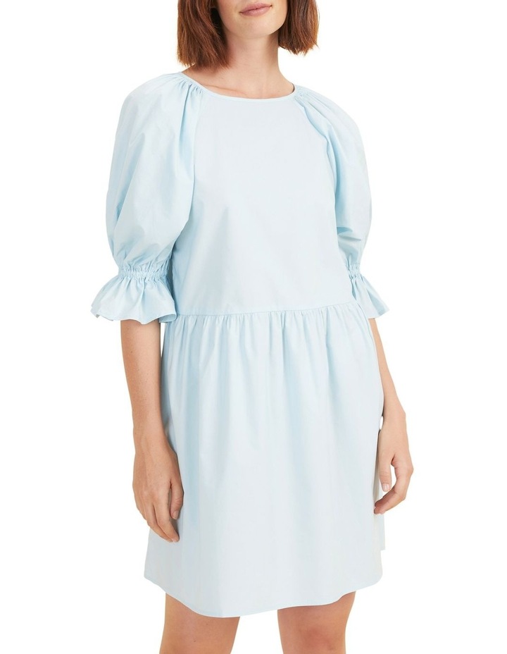 Poplin Smock Mini Dress
