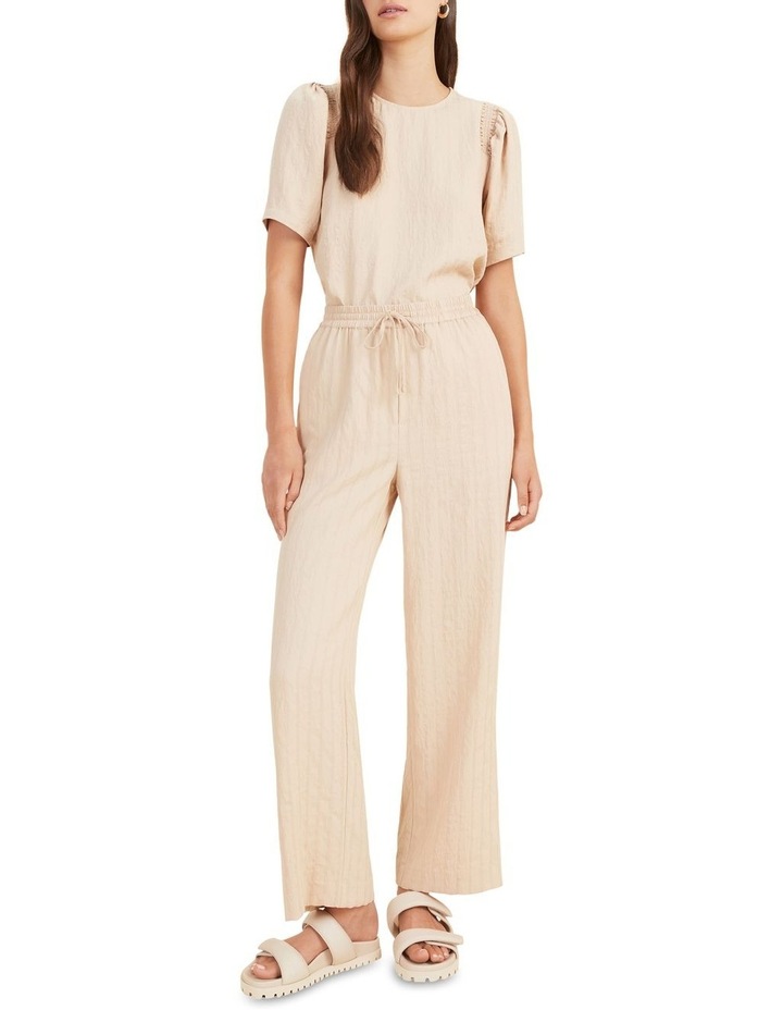 Stripe Tie Waist Pant