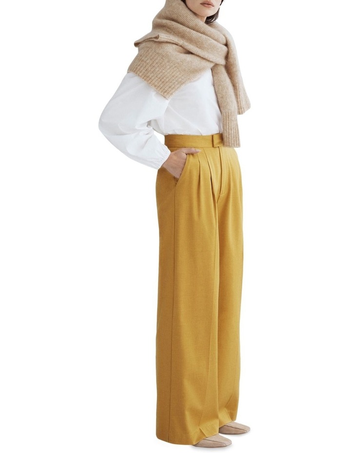 Twill Wide Leg Pant