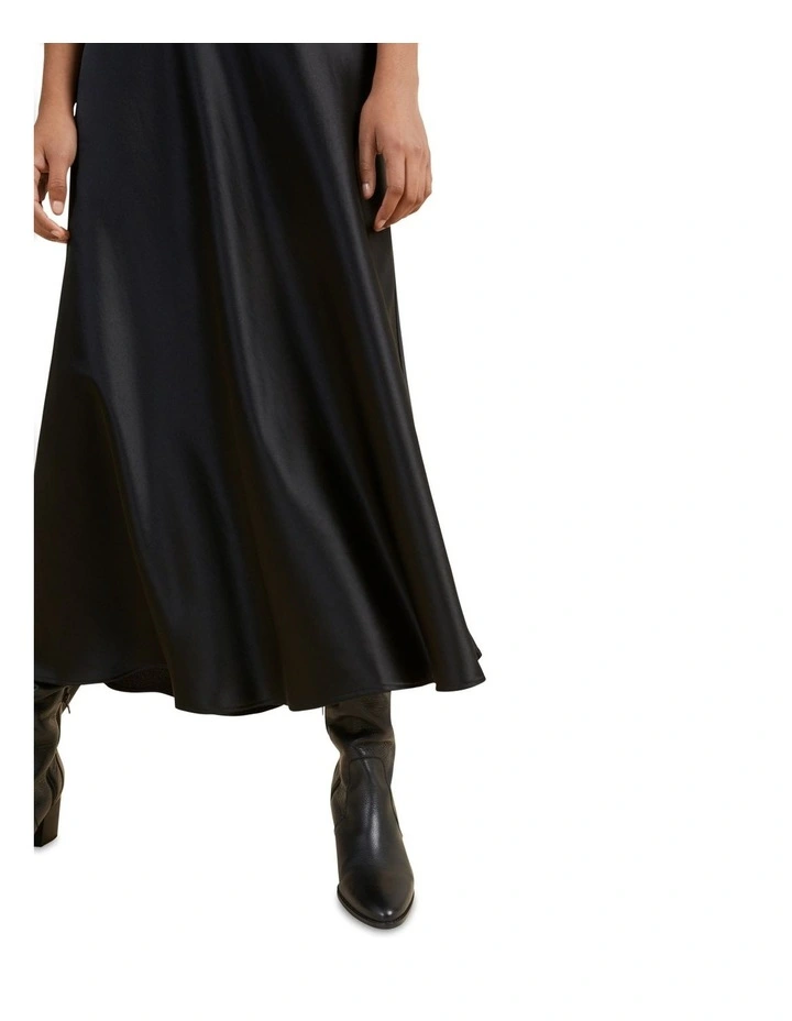 Satin Maxi Skirt image 2