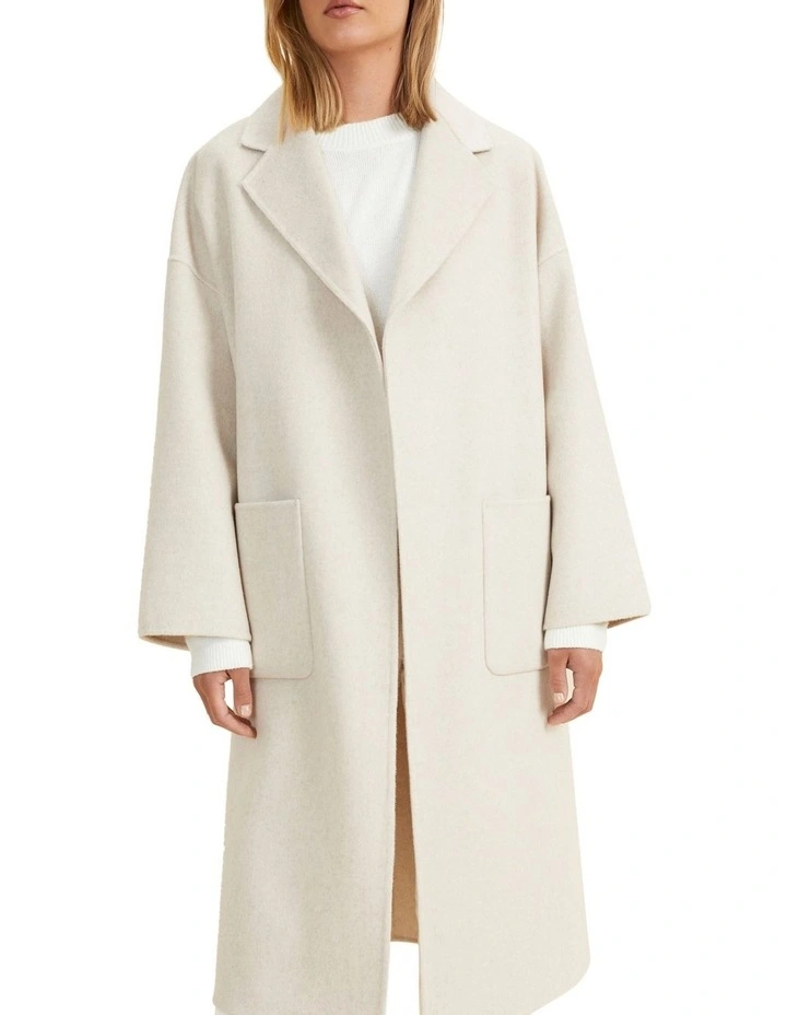 Wool Boyfriend Coat image 2