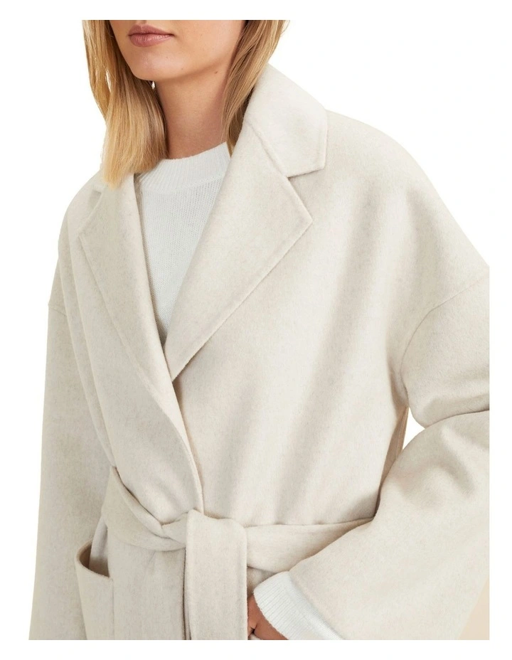 Wool Boyfriend Coat image 3