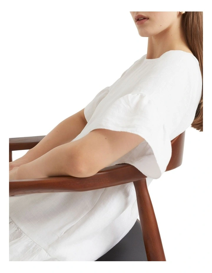Core Linen Mini Dress image 4