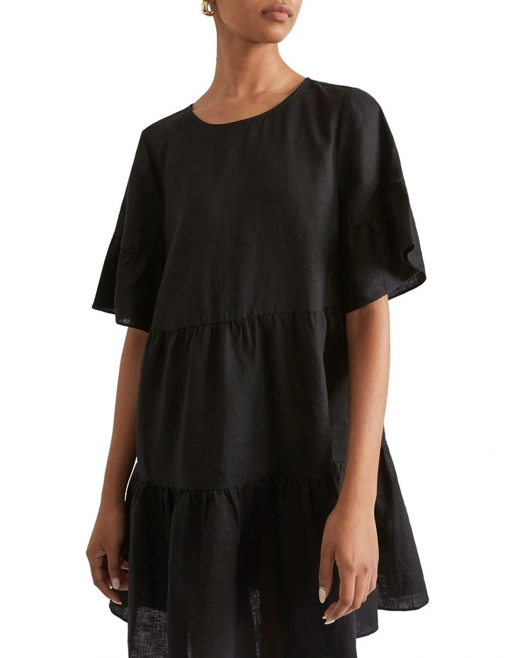 Core Linen Mini Dress image 4