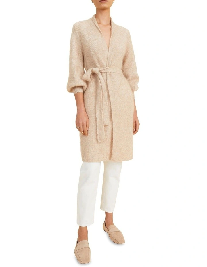 Mohair Rib Long Cardigan image 1