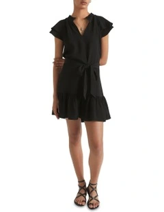 Frill Detail Mini Dress