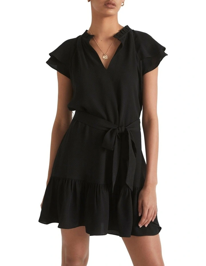 Frill Detail Mini Dress image 3