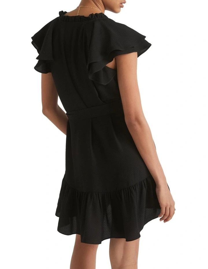 Frill Detail Mini Dress image 4