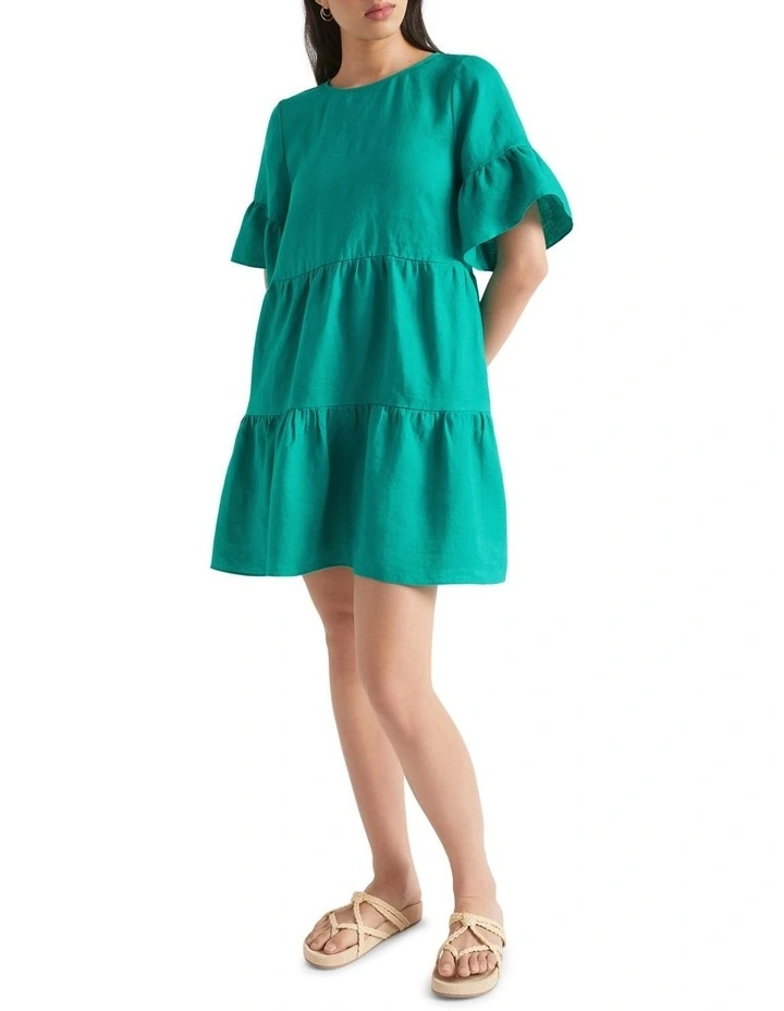 Core Linen Mini Dress image 1