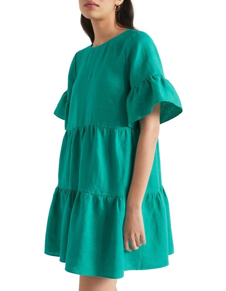 Core Linen Mini Dress image 4